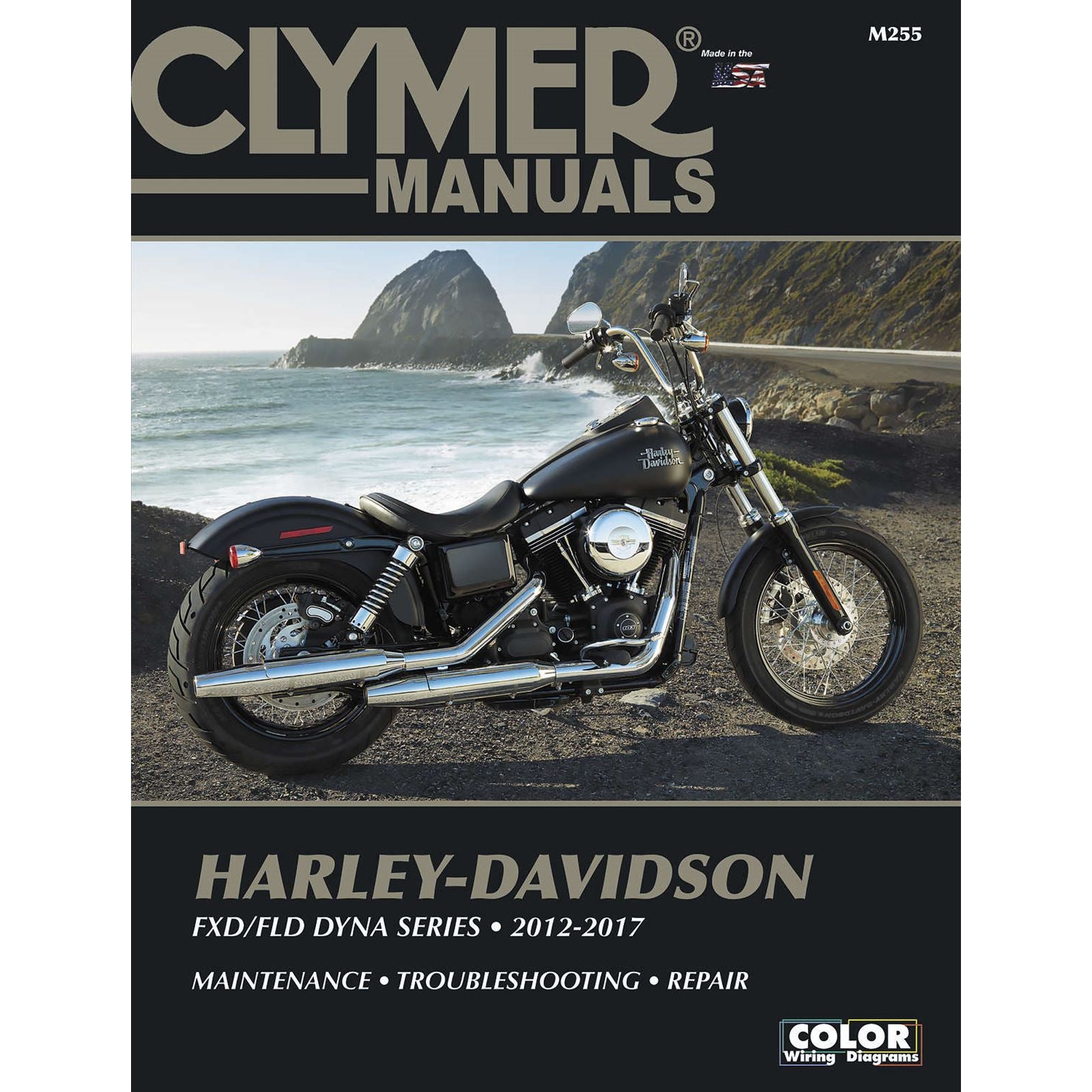 Clymer Repair Manual for Harley Davidson Dyna [MPN: M255]_64726