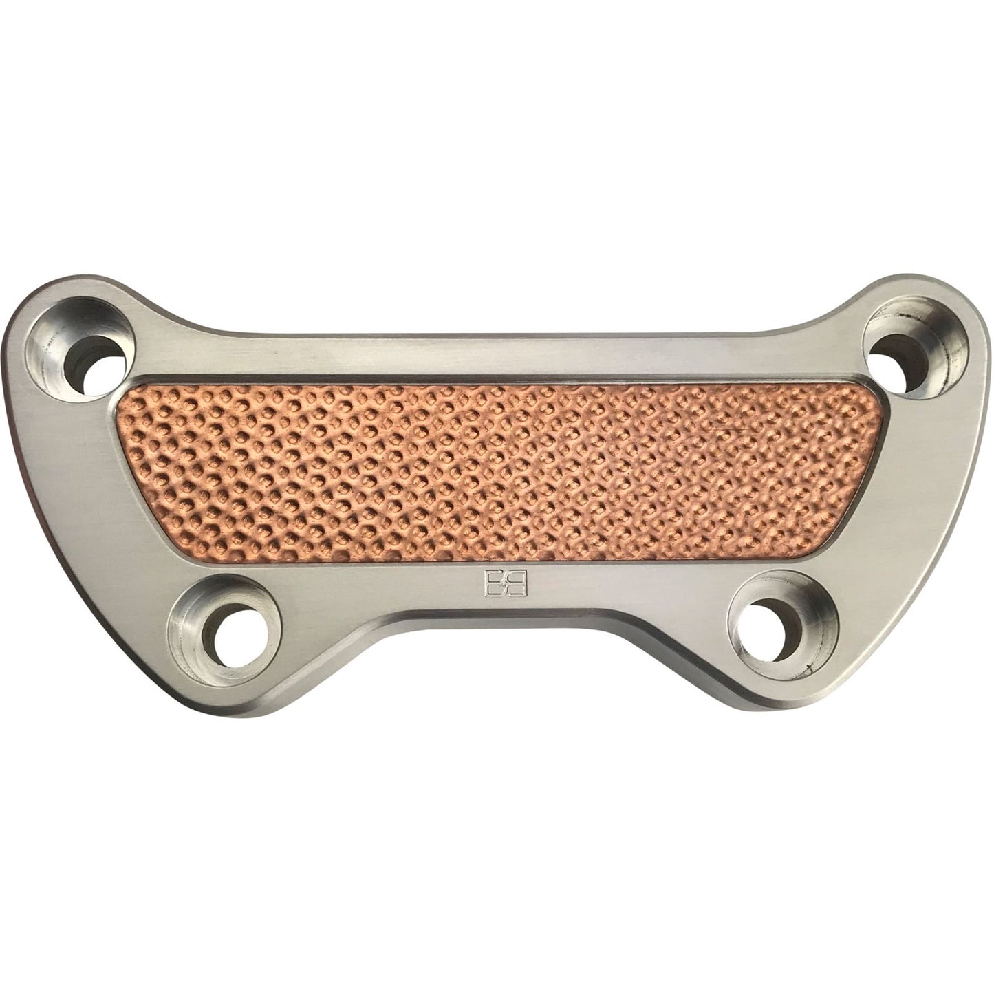 Brass Balls Top Clamp Hammered Copper/Natural  [MPN: BB10-125]_64936