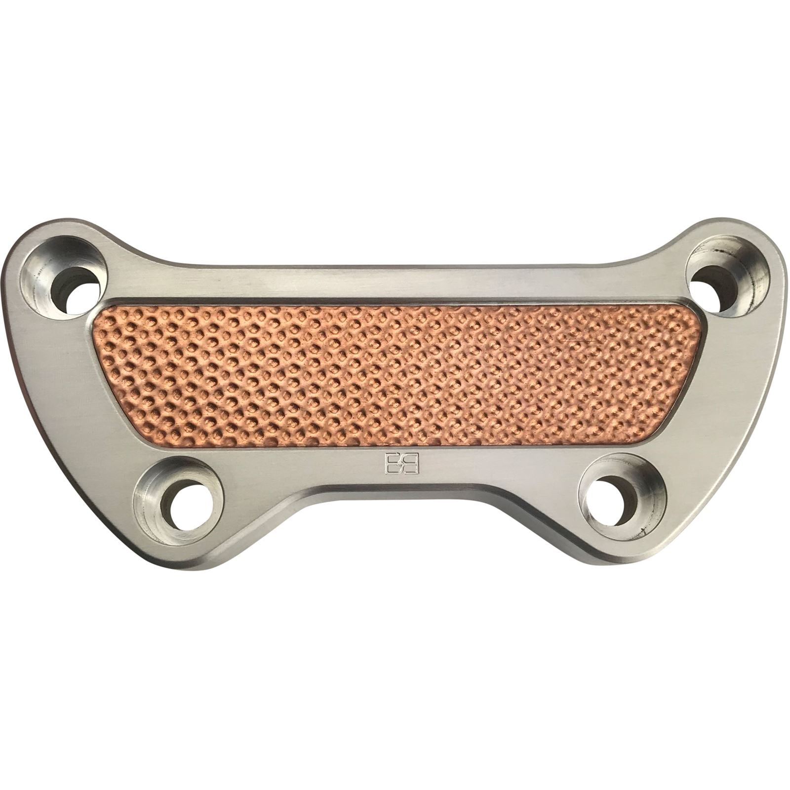Brass Balls Top Clamp Hammered Copper/Natural  [MPN: BB10-125]_64936