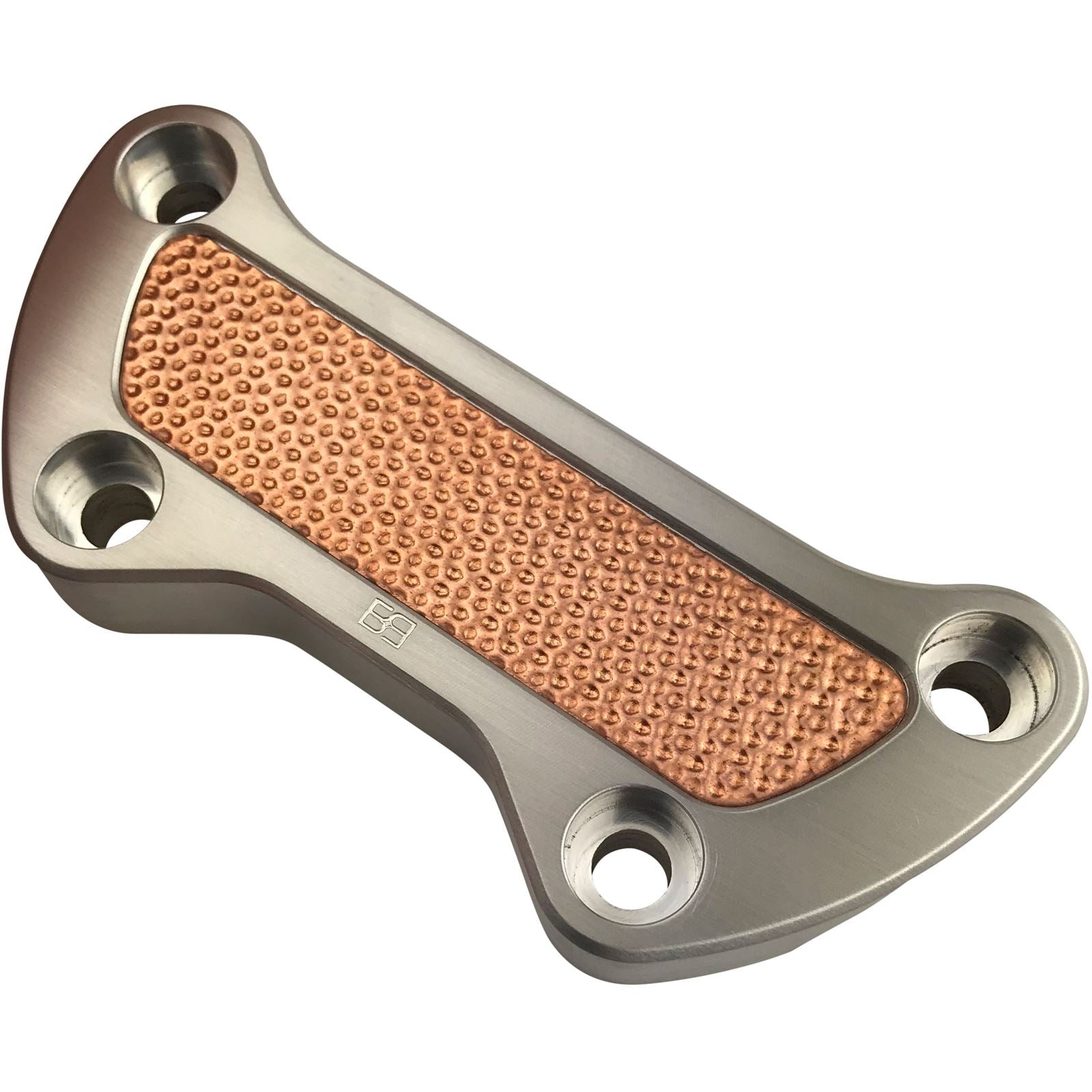Brass Balls Top Clamp Hammered Copper/Natural  [MPN: BB10-125]_64937