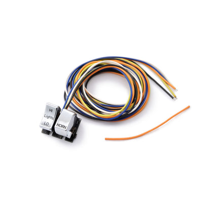 Harddrive Dimmer/Horn Switch Assembly Chrome  82-95 85115_65020