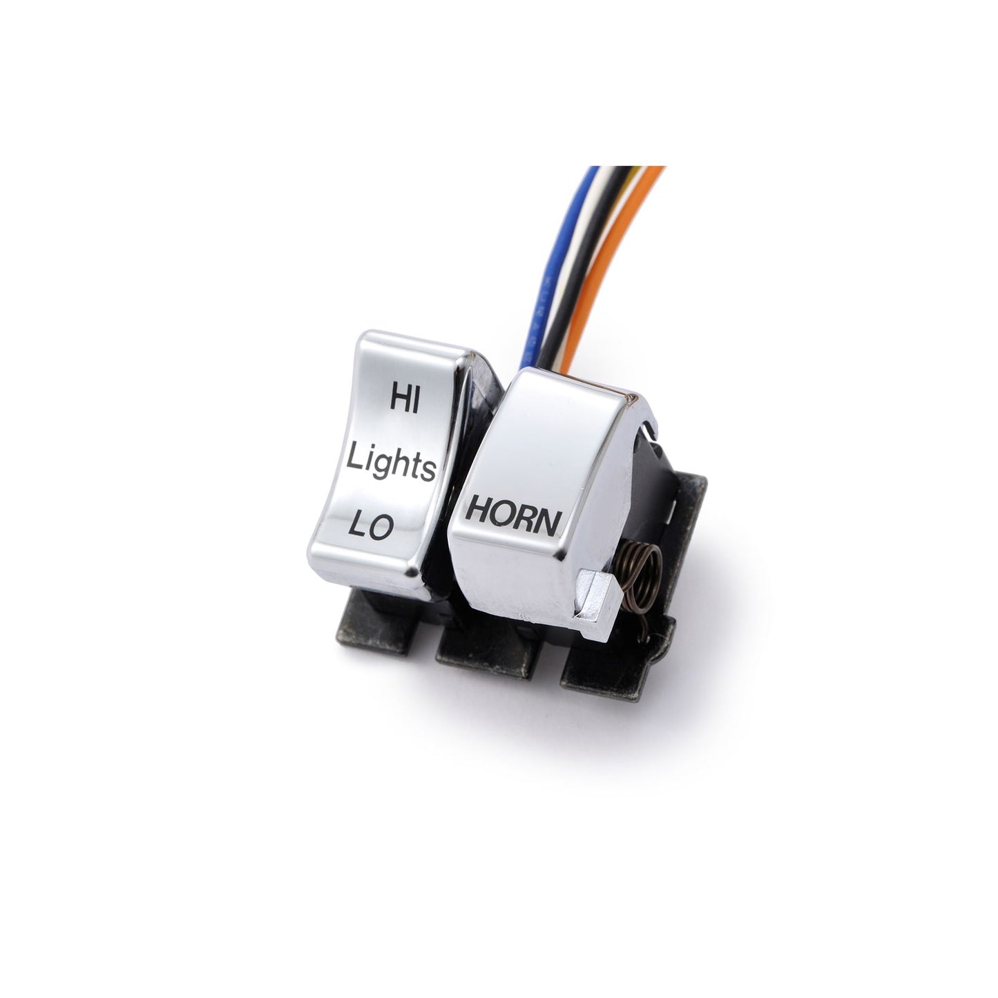 Harddrive Dimmer/Horn Switch Assembly Chrome  82-95 85115_65021