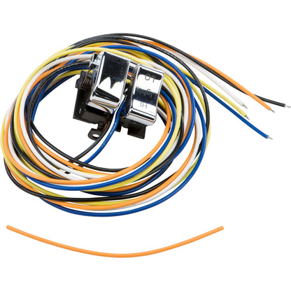 Harddrive Dimmer/Horn Switch Assembly Chrome  82-95 85115_65022