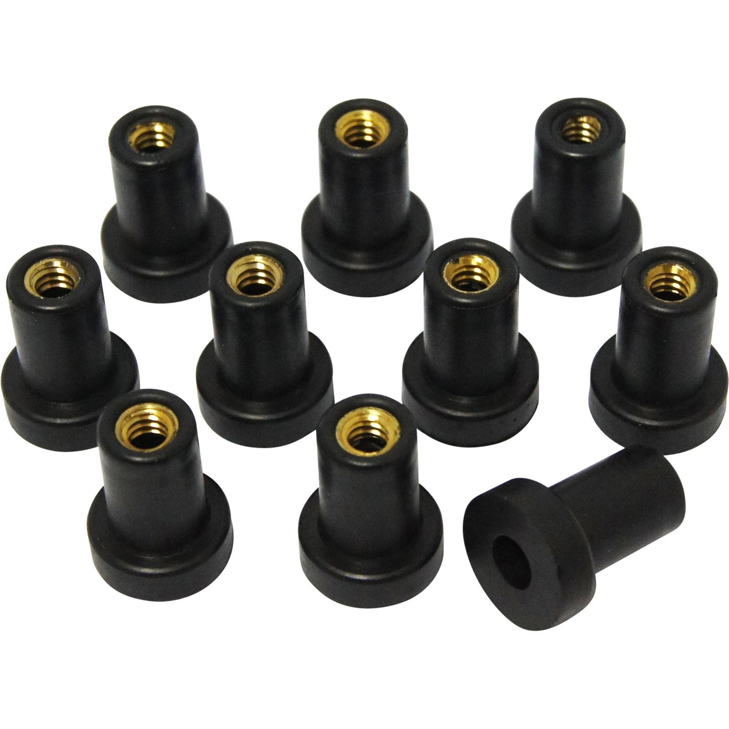 Harddrive Well Nuts for Harley-Davidson - 10/Pack 19-130_65372