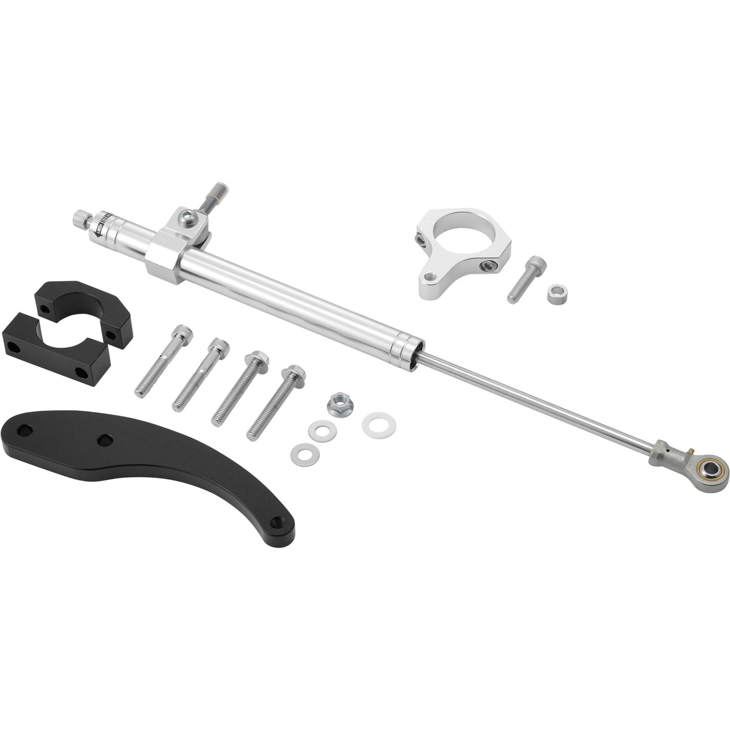 Harddrive Steering Damper 14-16 FLT Silver 87373_65589