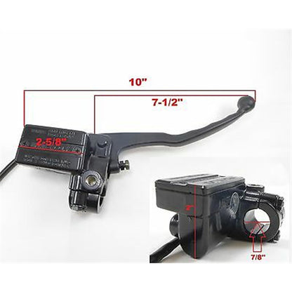 2FastMoto Dual Disc Brake Master Cylinder 16mm for Honda Kawasaki Suzuki Yamaha 02-61125d_654644
