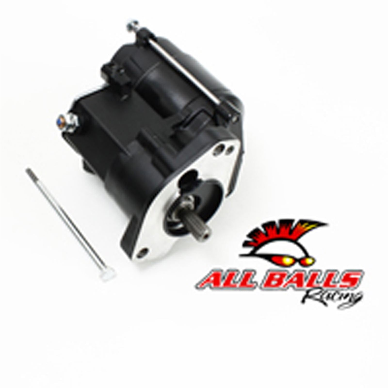 All Balls Big Twin Starter 1.4kw Black 10-32 Shaft 80-1001_557491