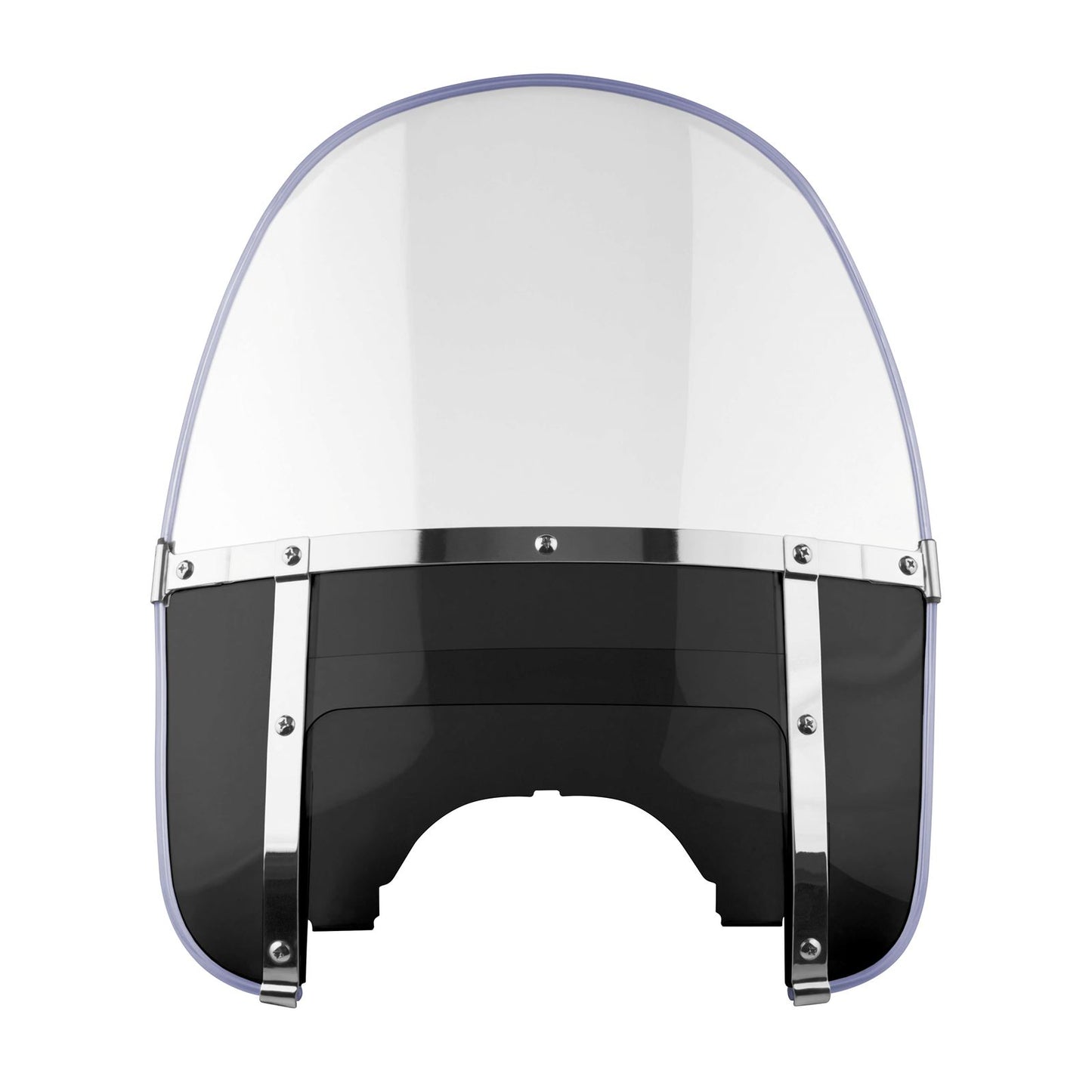 National Cycle Heritage Beaded Windshield Black Adjustable Window N2234_66316