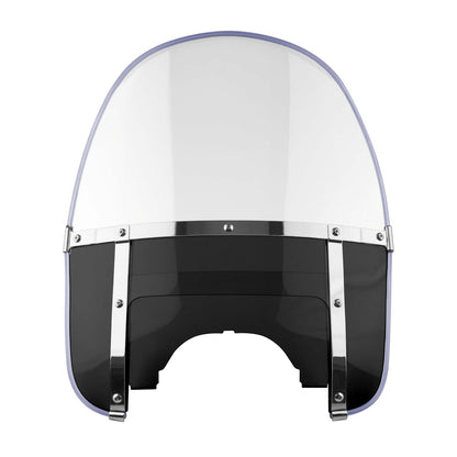 National Cycle Heritage Beaded Windshield Black Adjustable Window N2234_66316