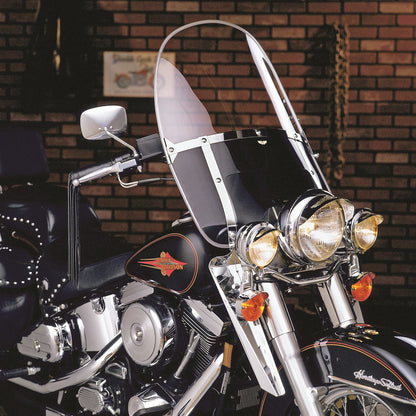 National Cycle Heritage Beaded Windshield Black Adjustable Window N2234_66319