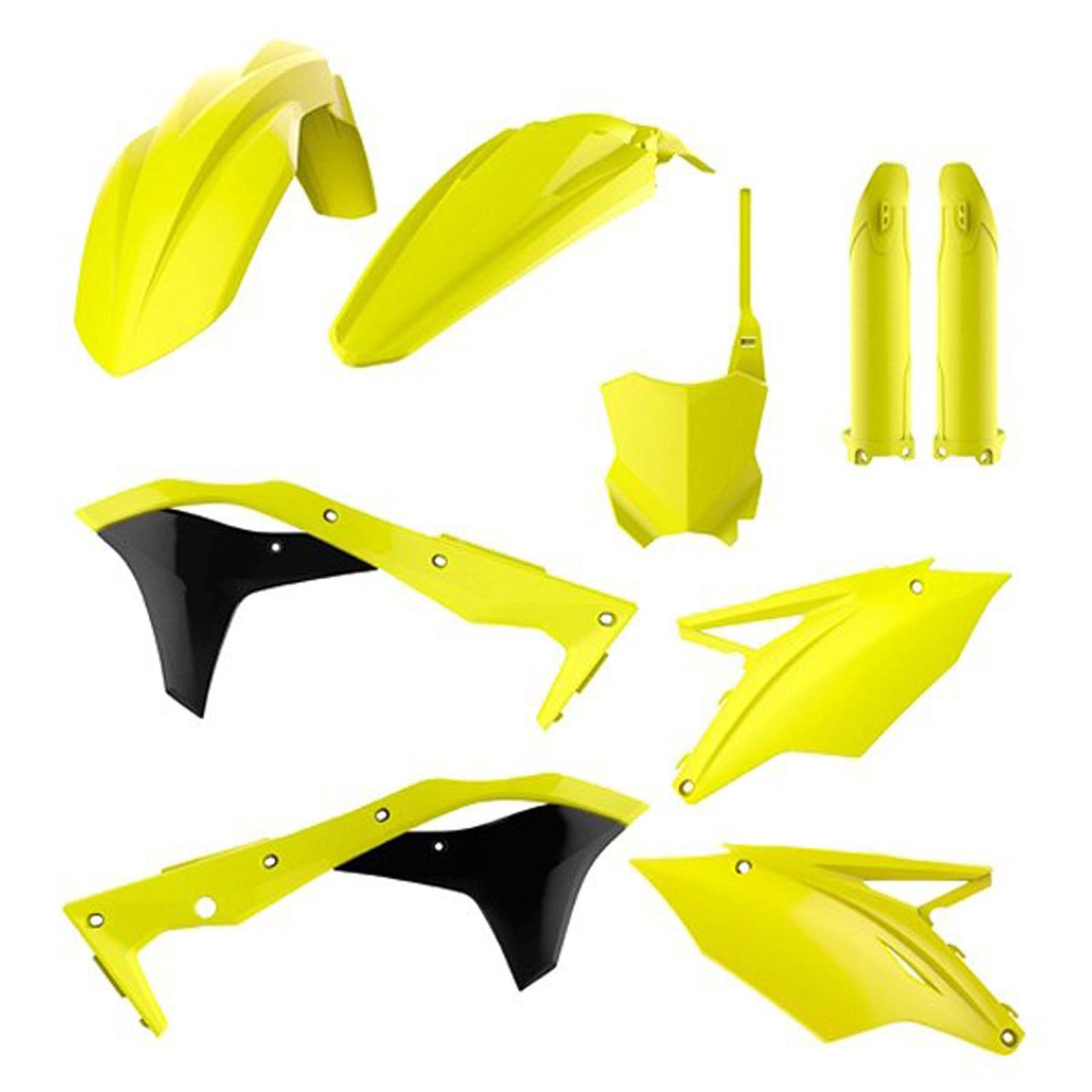 Polisport Plastic Body Kit Yellow 90743_557524