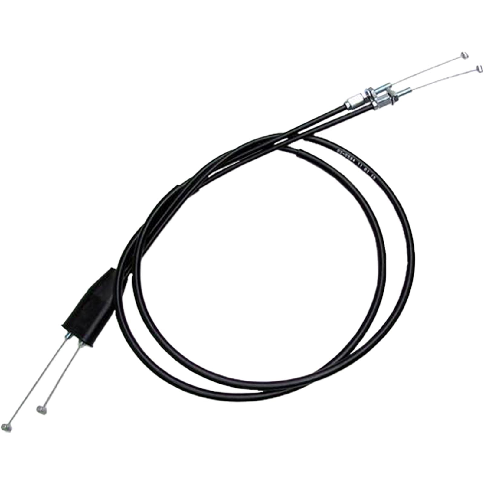 Motion Pro Black Vinyl Throttle Push-Pull Cable Set 02-0584_66696