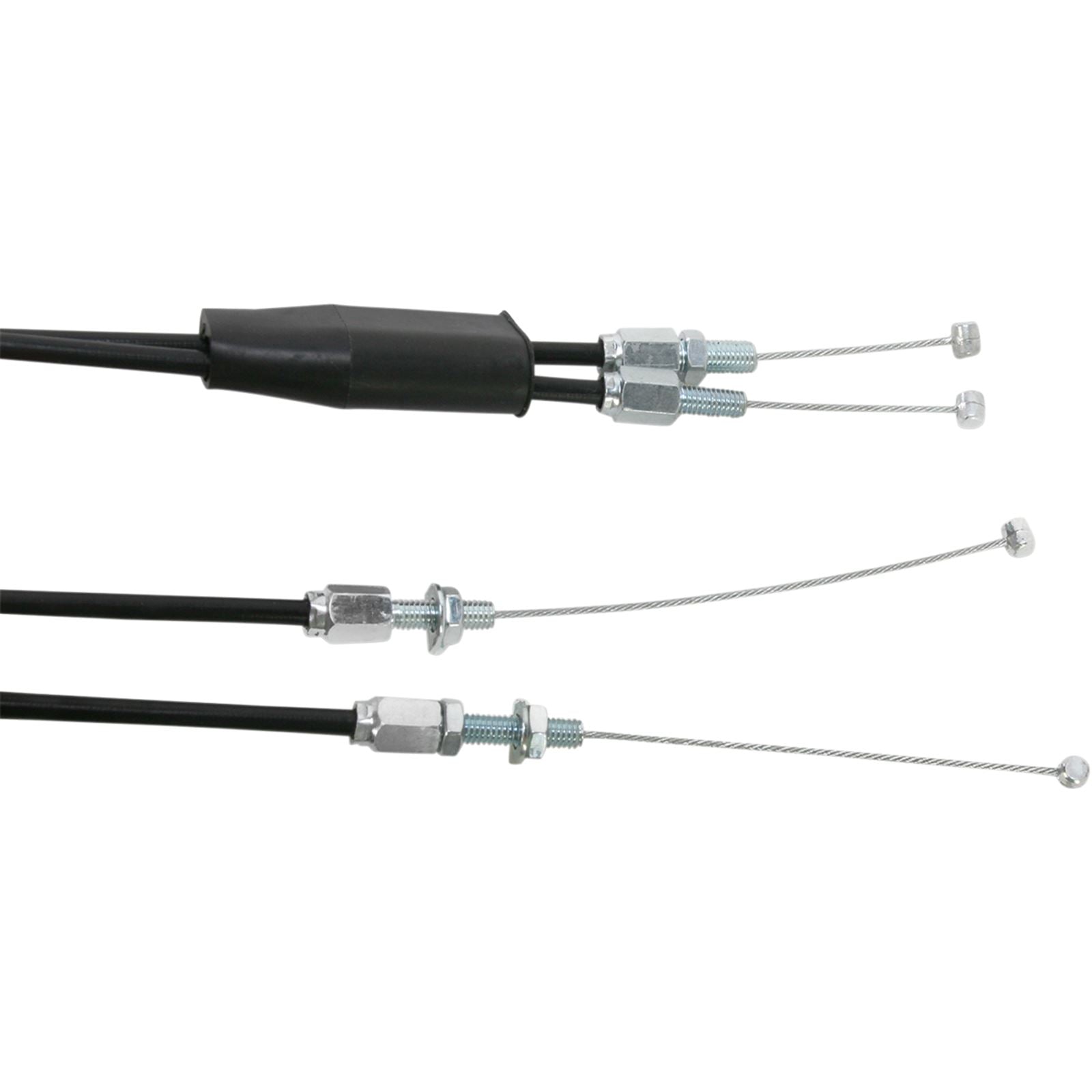 Motion Pro Black Vinyl Throttle Push-Pull Cable Set 02-0584_444324