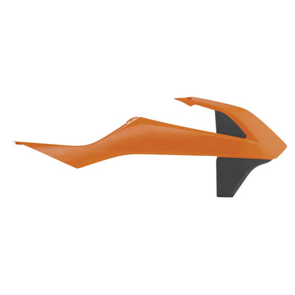 Acerbis Radiator Shrouds Orange/Black 2685965225_66697