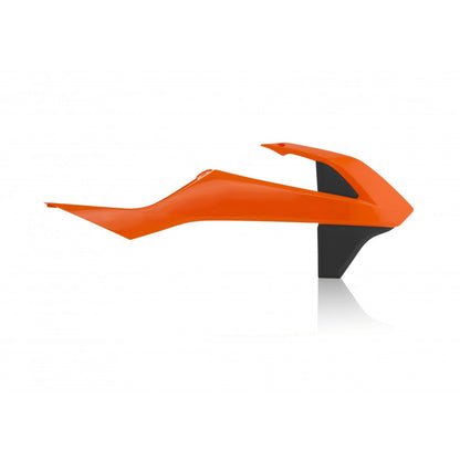 Acerbis Radiator Shrouds Orange/Black 2685965225_66699