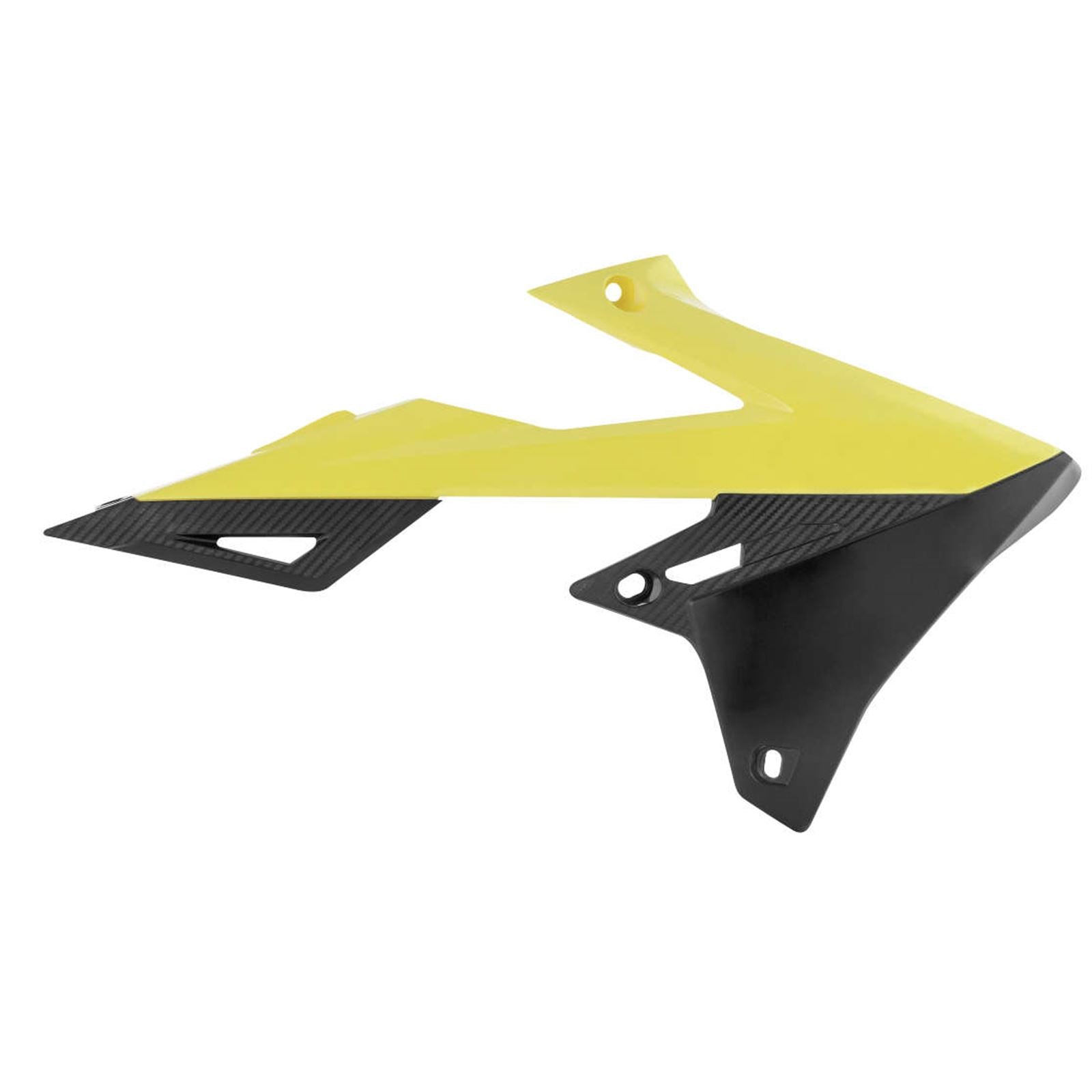 Acerbis Radiator Shrouds Yellow with Black 2686491017_66766