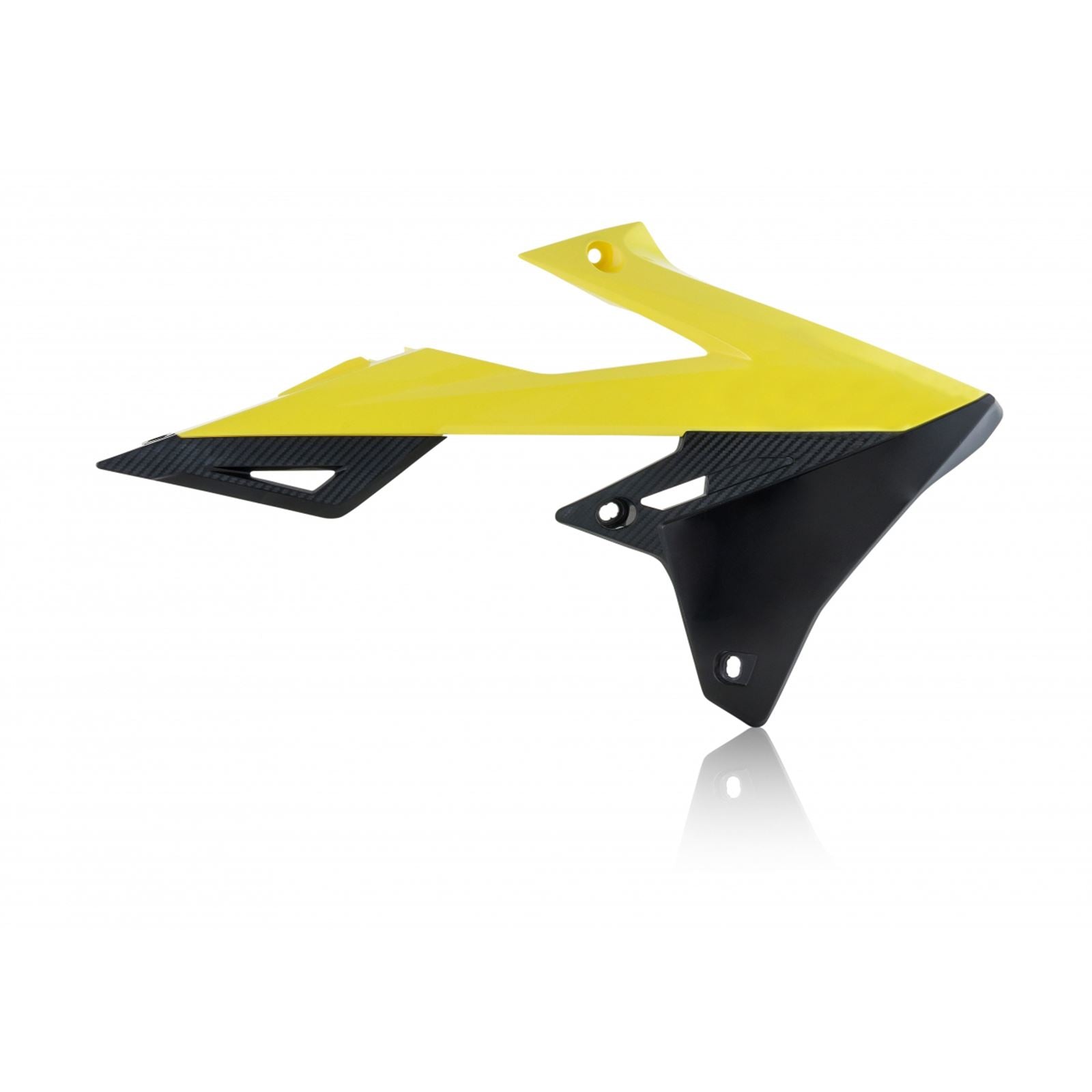 Acerbis Radiator Shrouds Yellow with Black 2686491017_66768