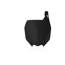 Acerbis Front Number Plate Black 2685860001_66784