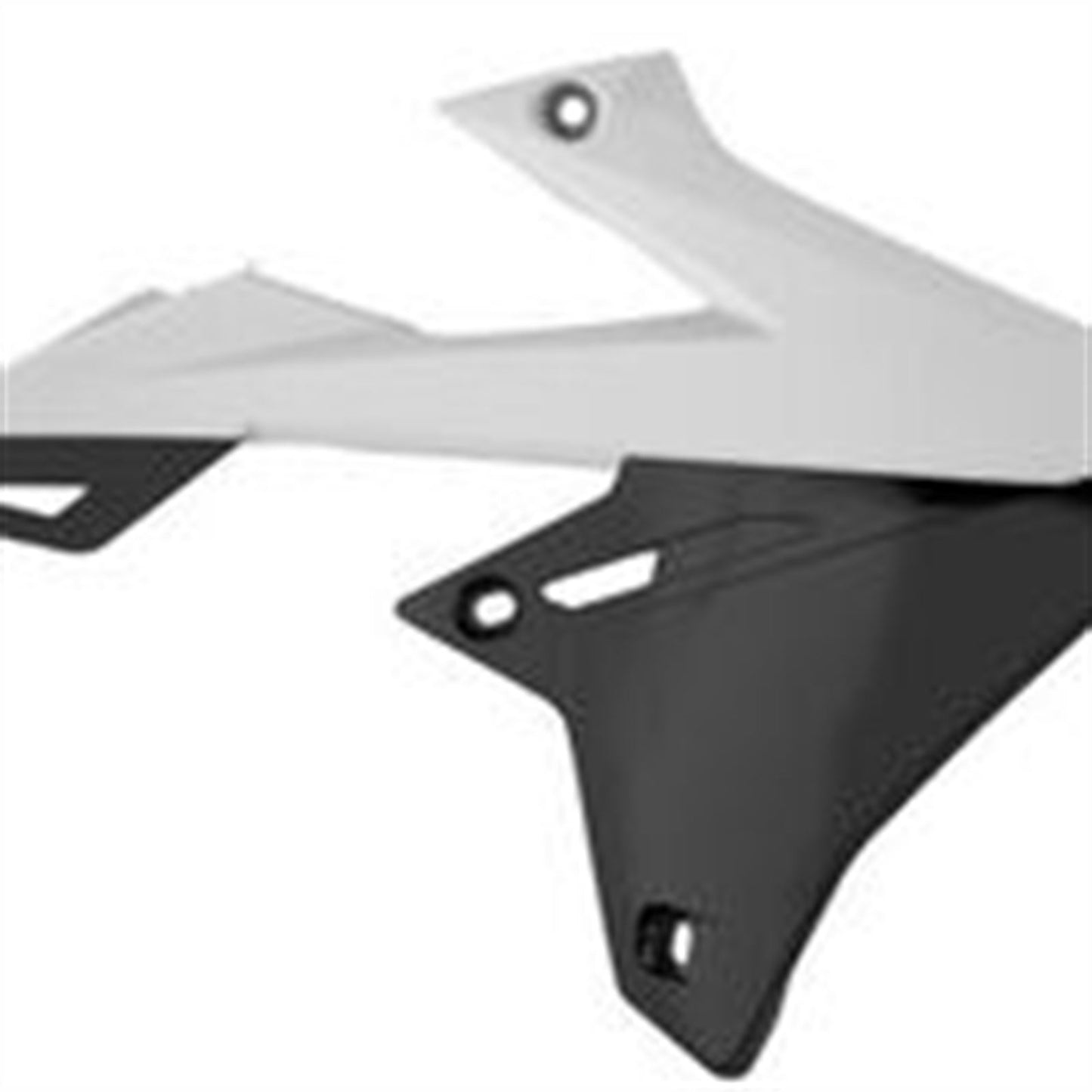 Polisport Radiator Shroud White/Black 8421100002_66842