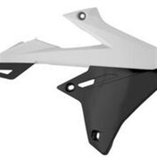 Polisport Radiator Shroud White/Black 8421100002_66842