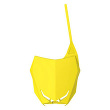 Polisport Front Number Plate - Yellow 8666100001_557565