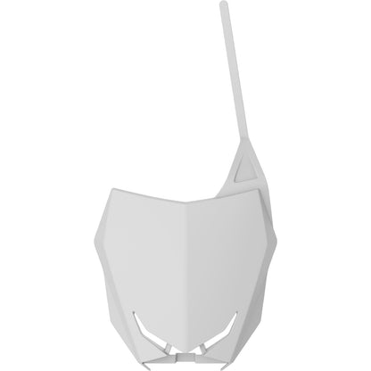 Polisport Front Number Plate - White 8666100002_66854