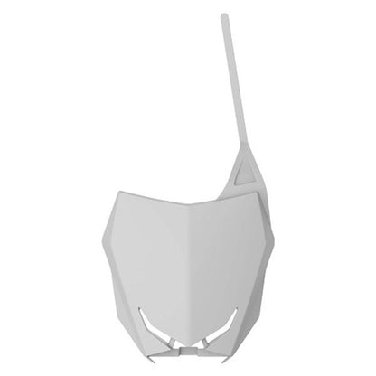 Polisport Front Number Plate - White 8666100002_557566