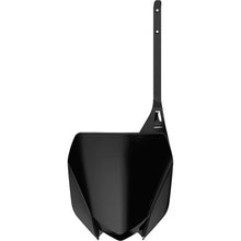 Polisport Front Number Plate - Black 8666000003_66873