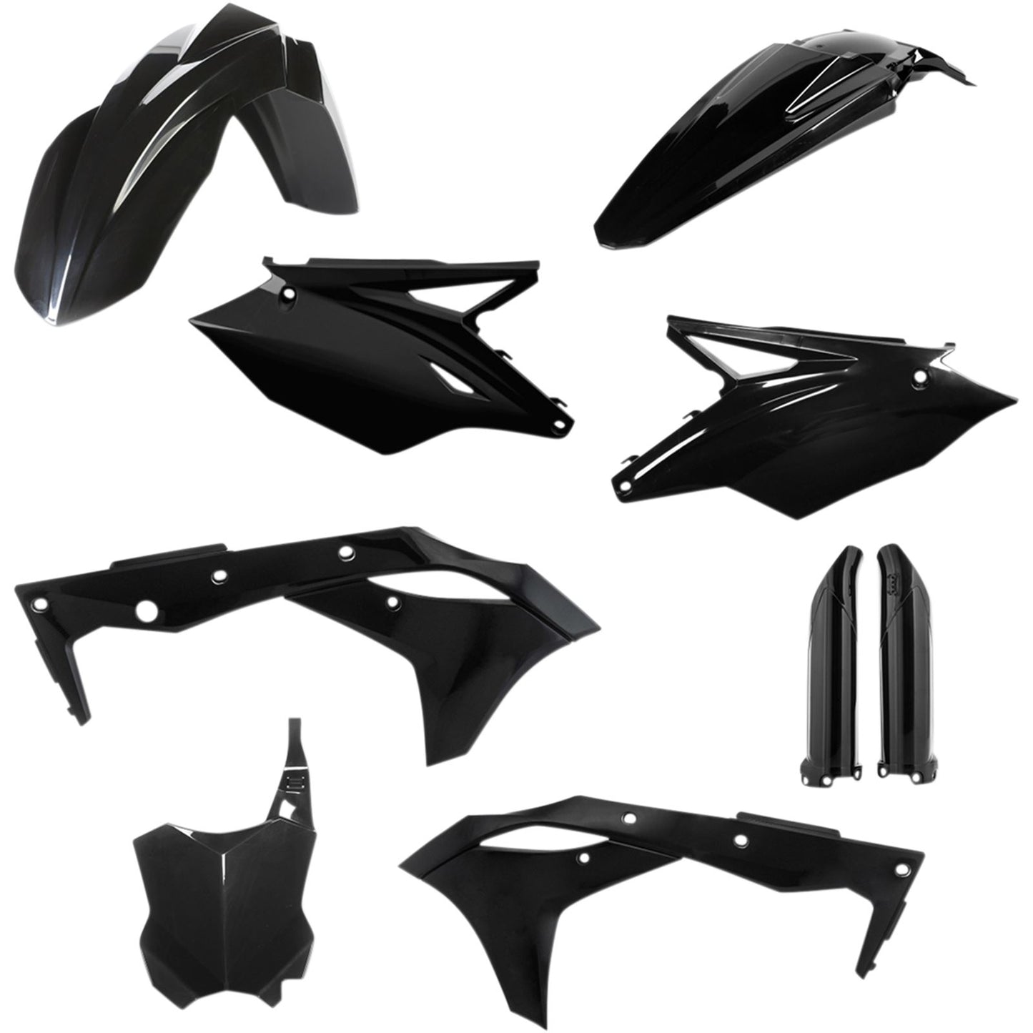 Acerbis Full Plastic Kit Black 2685820001_321701