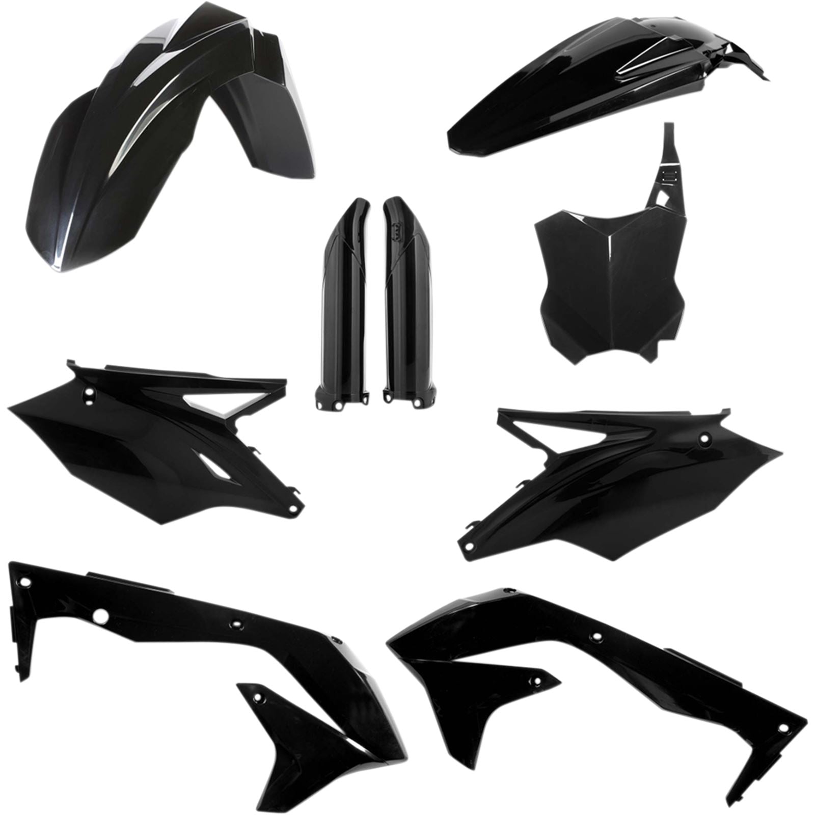 Acerbis Full Plastic Kit Black 2685840001_321705