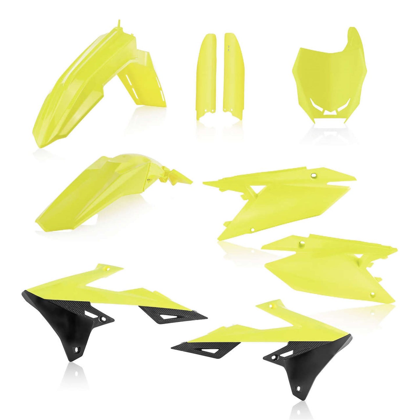 Acerbis Full Plastic Kit Fluorescent Yellow 2686554310_66932