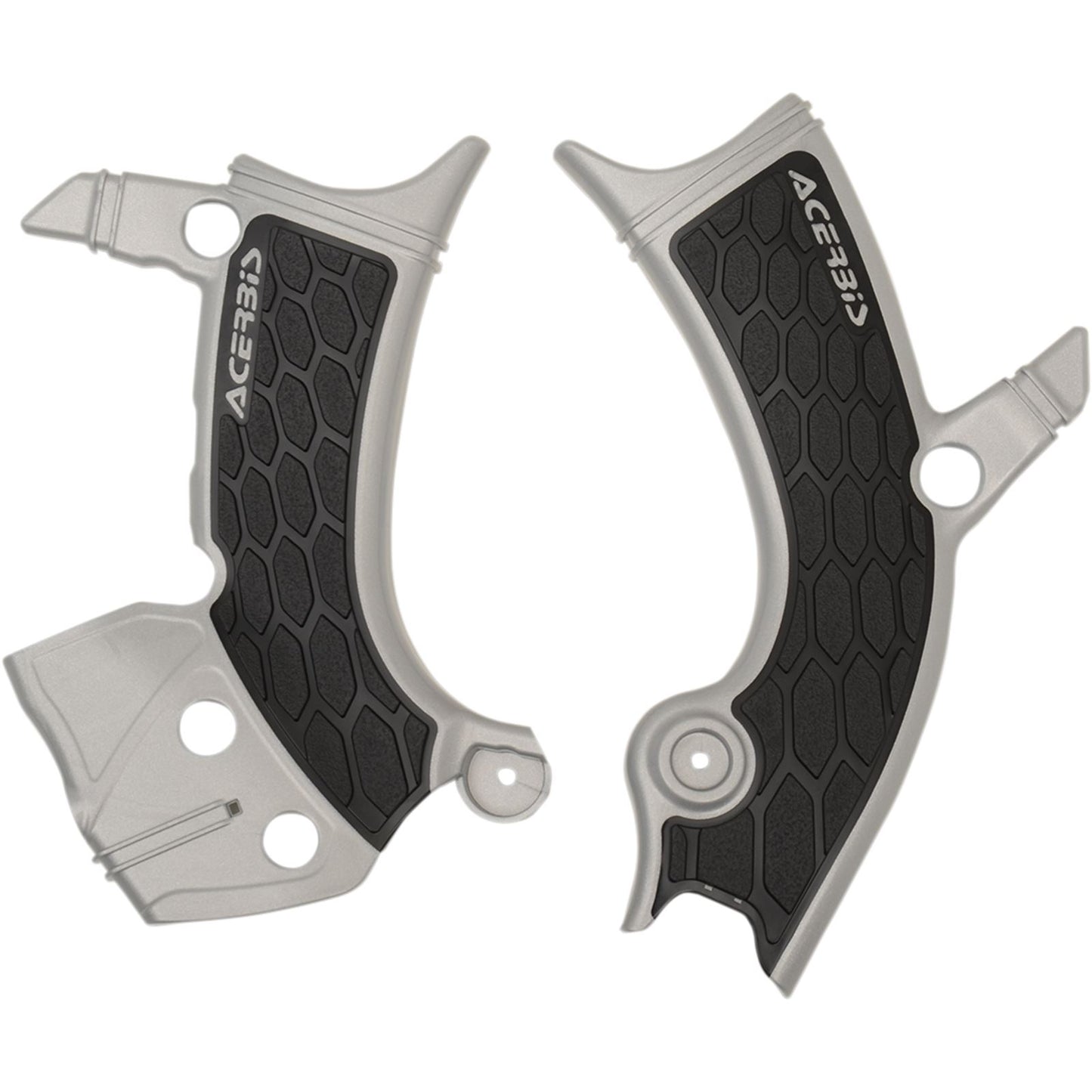 Acerbis X-Grip Frame Guard Silver/Black 2689411015_319420