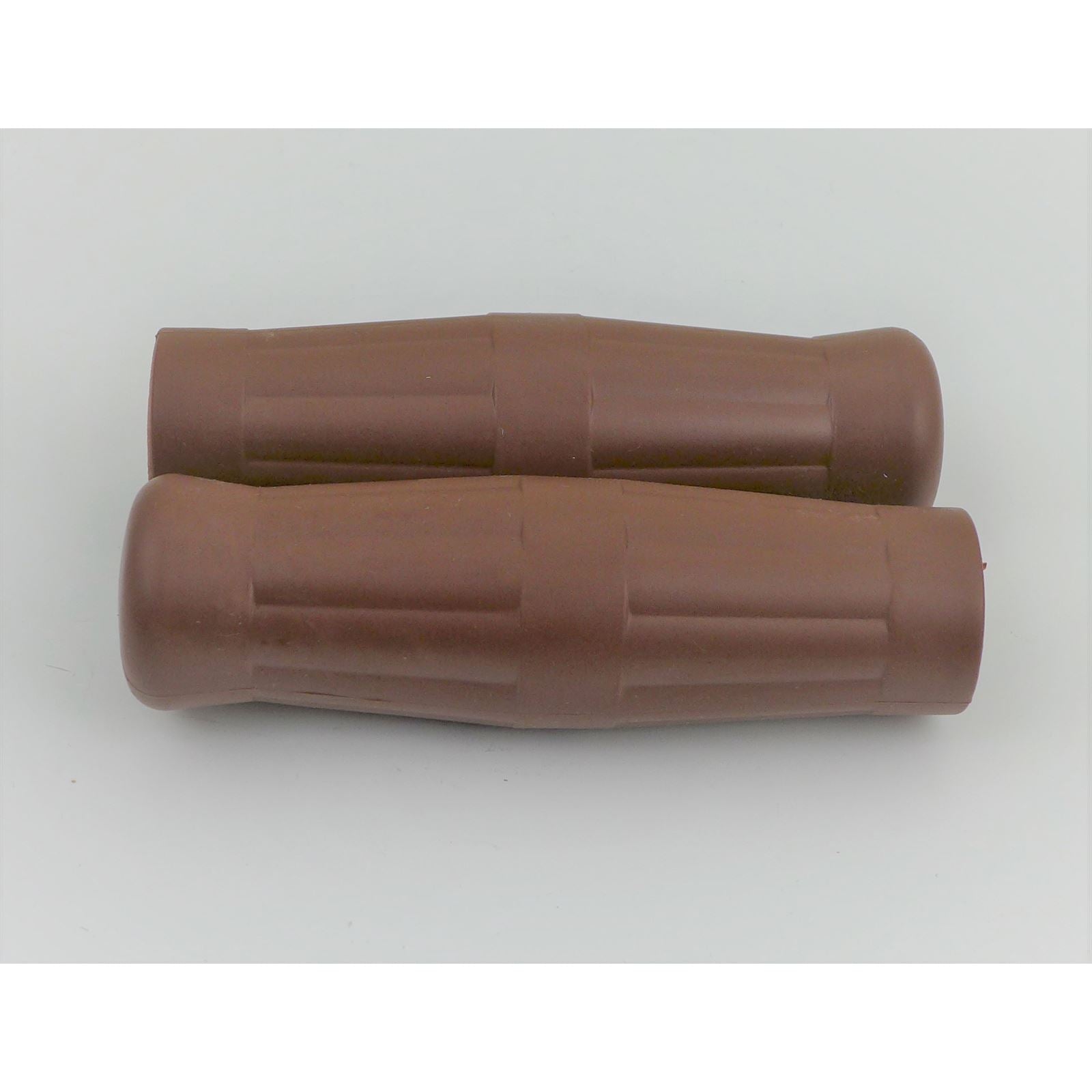 2FastMoto Coke Bottle Grips Old School Vintage Brown For 7/8" Handlebars 01-23073_943069