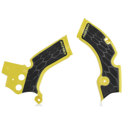 Acerbis X-Grip Frame Guard Yellow with Black 2688751017_66953