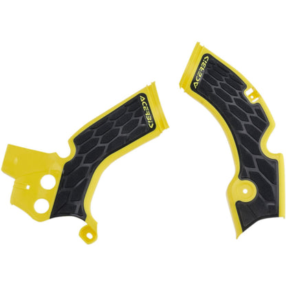 Acerbis X-Grip Frame Guard Yellow with Black 2688751017_319410