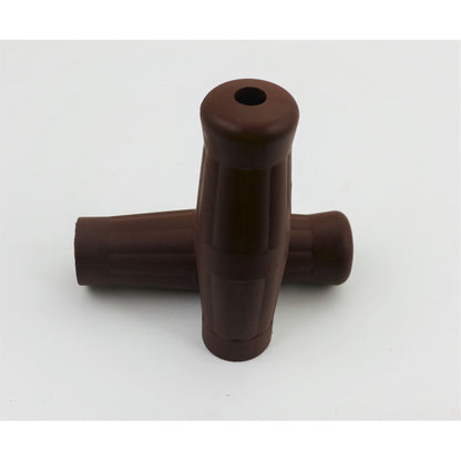 2FastMoto Brown Coke Bottle Style Grip Pair For 1" Handlebar Motorcycle 01-23078_899229