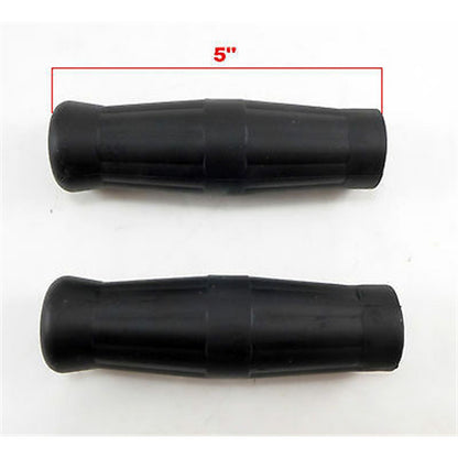 2FastMoto Black Matalflake Coke Bottle Grips for 7/8" Handlebars ry01-034_627752