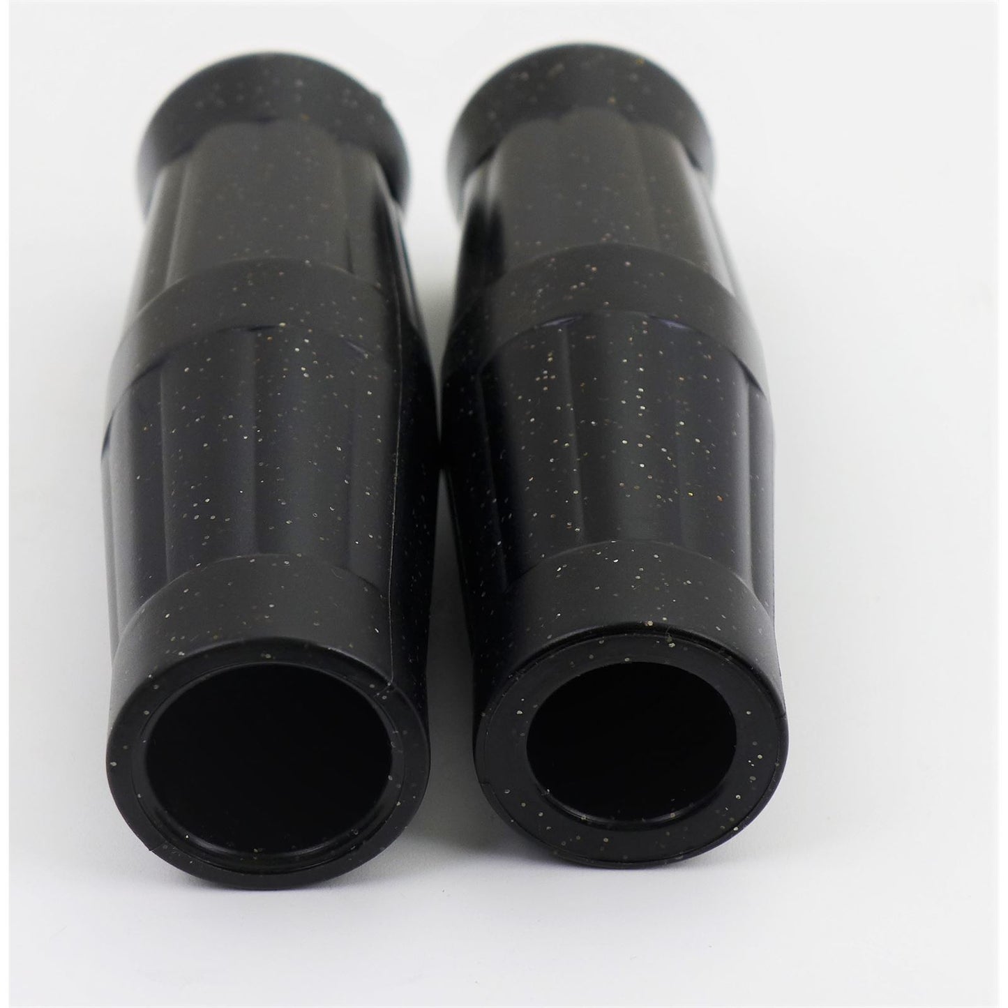 2FastMoto Black Matalflake Coke Bottle Grips for 7/8" Handlebars ry01-034_899231