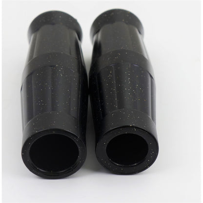 2FastMoto Black Matalflake Coke Bottle Grips for 7/8" Handlebars ry01-034_899231