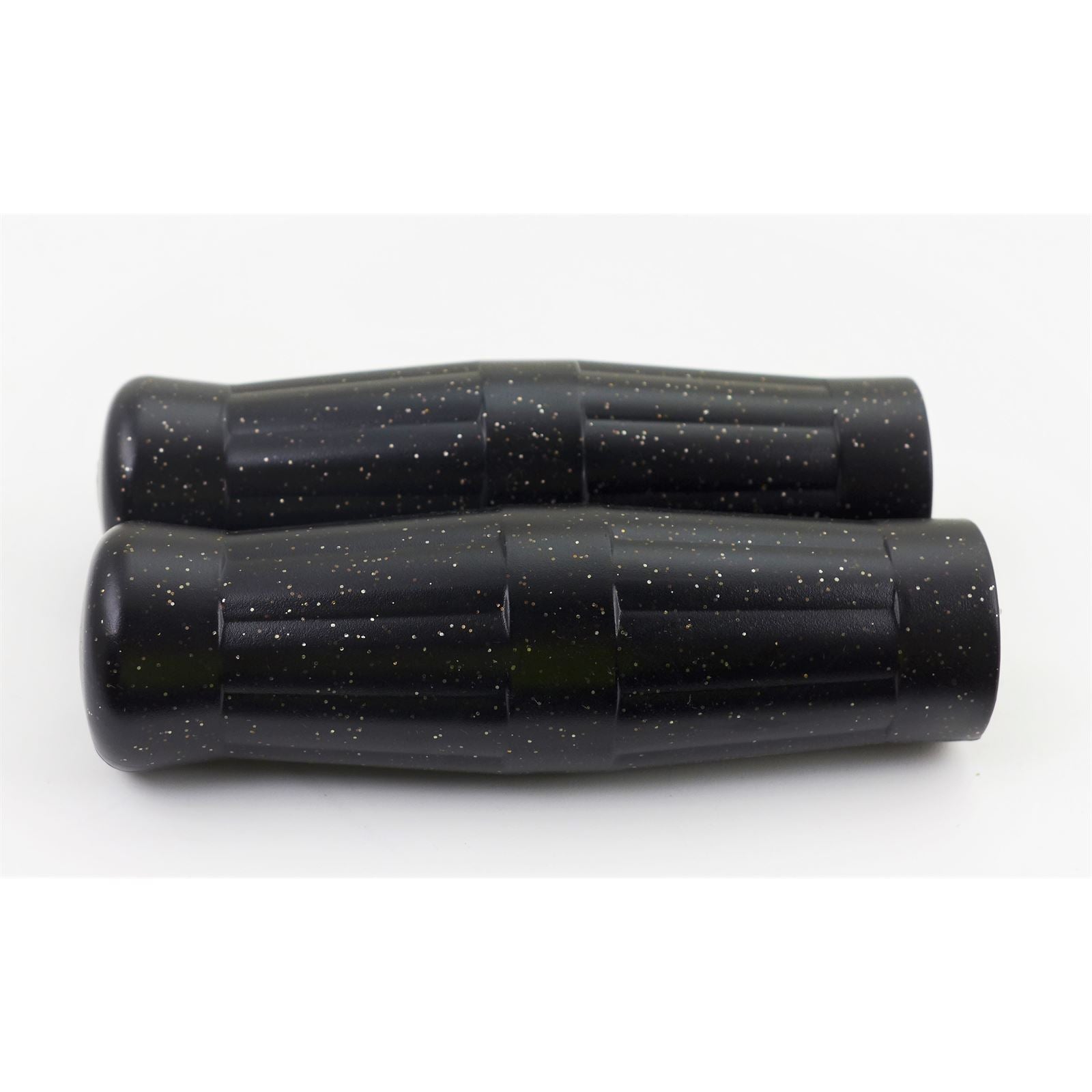 2FastMoto Black Matalflake Coke Bottle Grips for 7/8" Handlebars ry01-034_899232