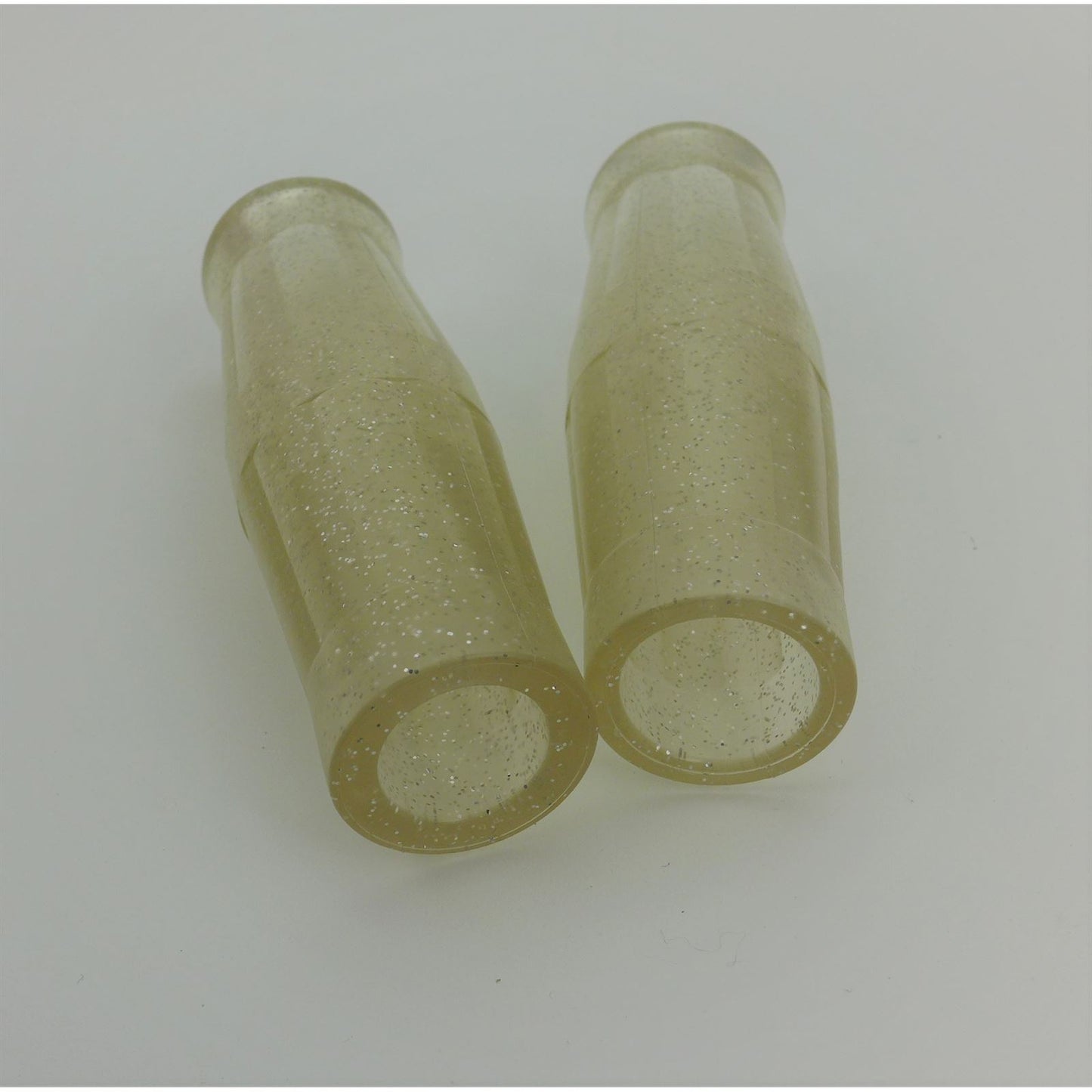 2FastMoto Clear Glitter Coke Bottle Grips for 7/8" Bars ry01-034 - 756b5f14-930_892319