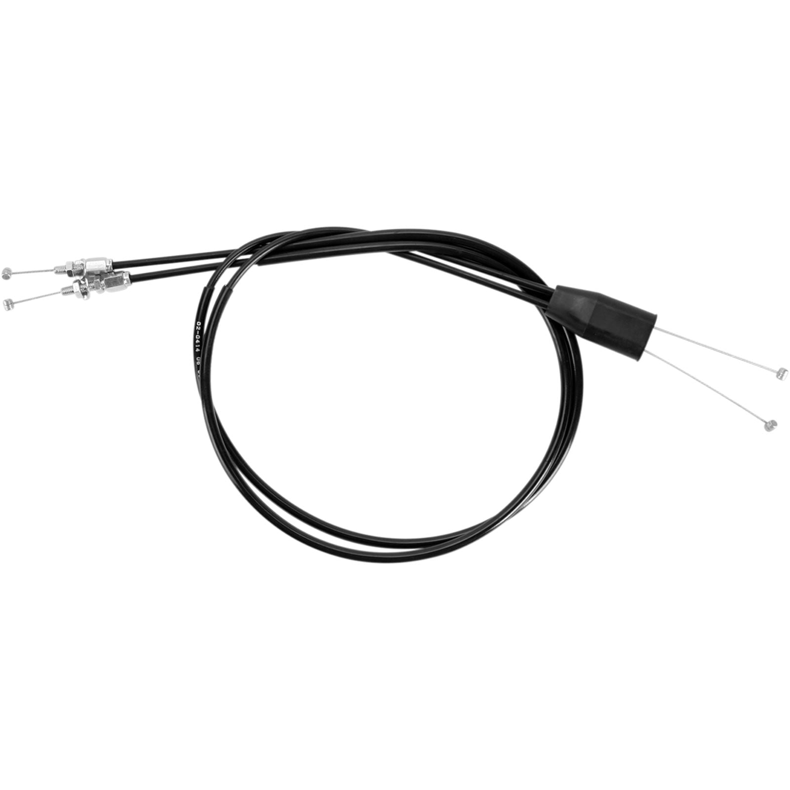 Motion Pro Black Vinyl Throttle Push-Pull Cable Set 02-0414_444139