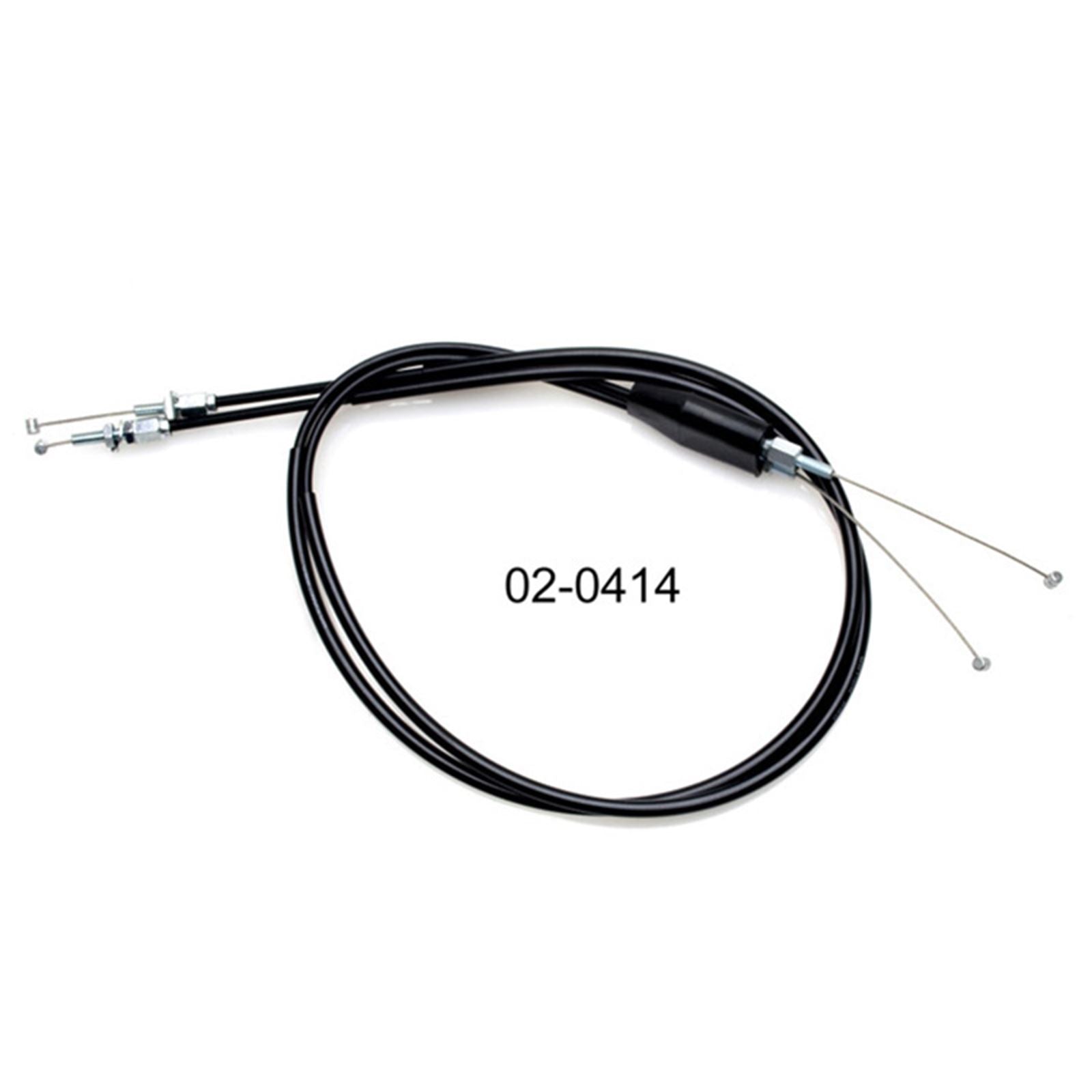 Motion Pro Black Vinyl Throttle Push-Pull Cable Set 02-0414_557656