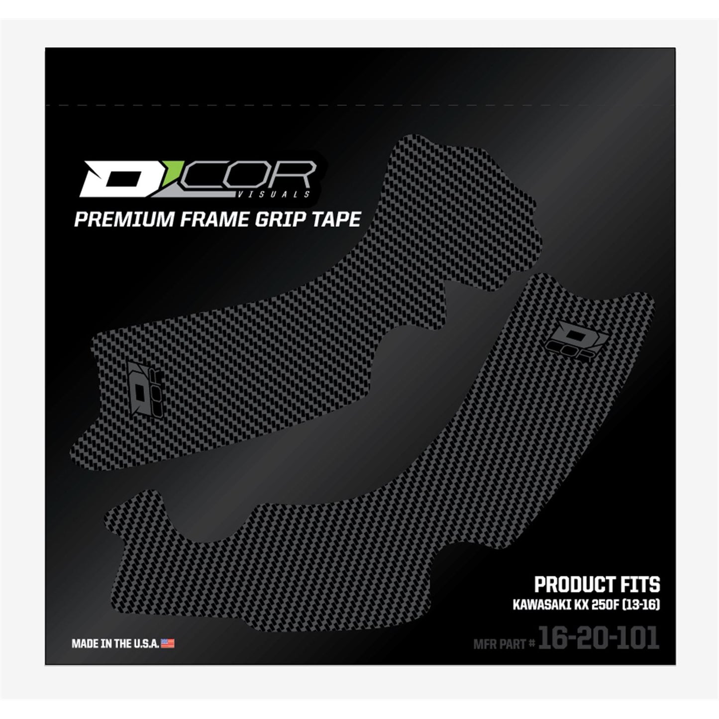 D'Cor Frame Grip Guard Decal Grey [MPN: 16-20-101]_67065