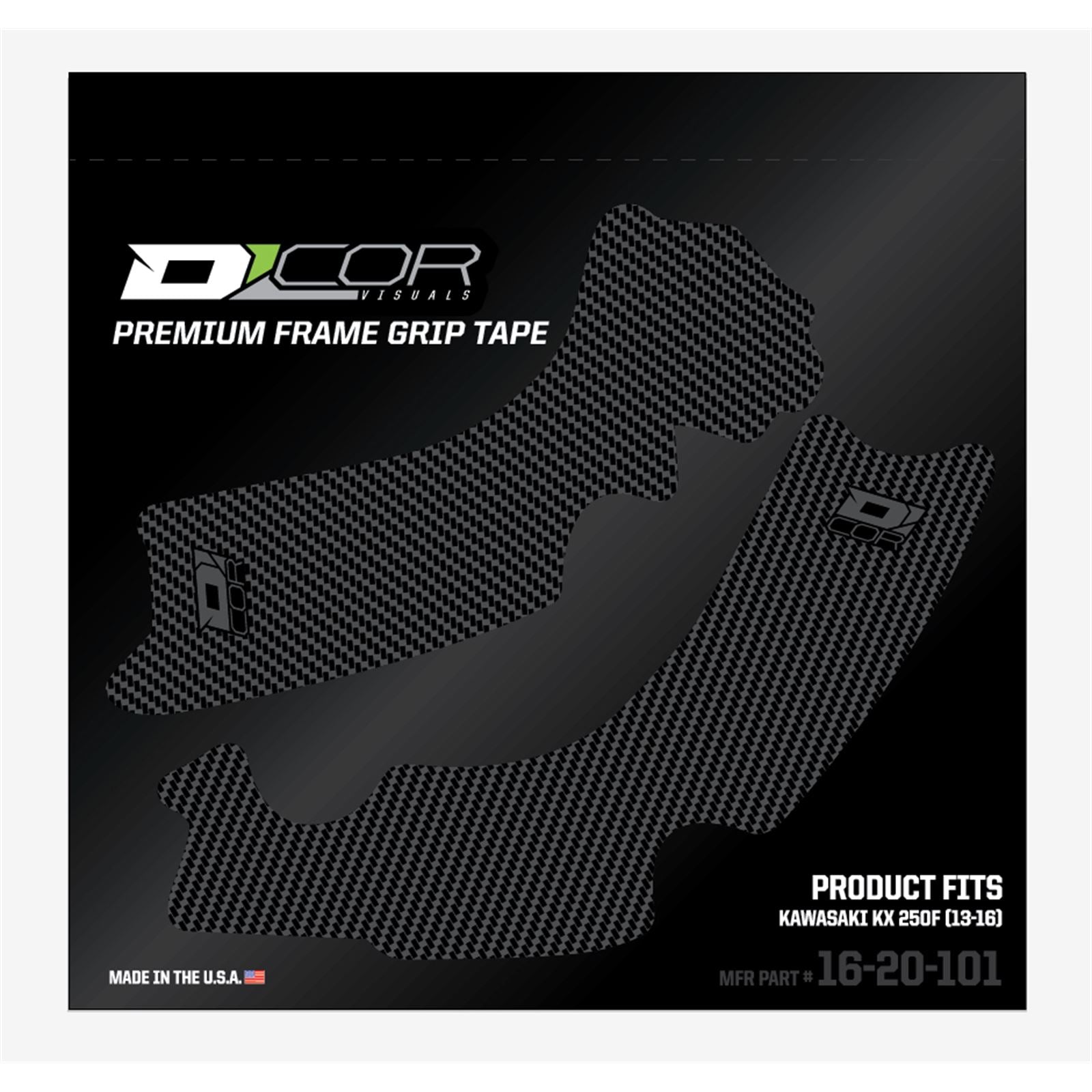 D'Cor Frame Grip Guard Decal Grey [MPN: 16-20-101]_67065
