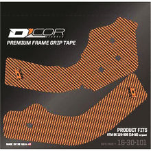 D'Cor Frame Grip Guard Decal Orange [MPN: 16-30-101]_67075