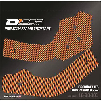 D'Cor Frame Grip Guard Decal Orange [MPN: 16-30-101]_67075