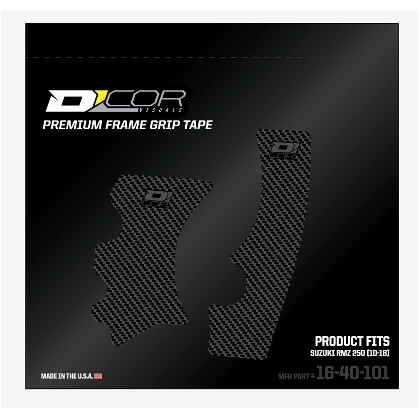 D'Cor Frame Grip Guard Decal Grey [MPN: 16-40-101]_67077