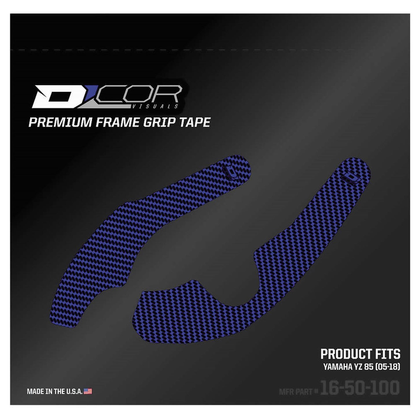 D'Cor Frame Grip Guard Decal Blue [MPN: 16-50-100]_67082