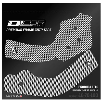 D'Cor Frame Grip Guard Decal White [MPN: 16-70-100]_67089